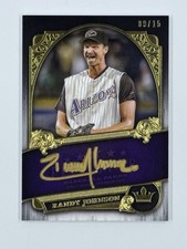 2022 Topps Five Star Randy Johnson #BR-RJ Auto Team Color Match /15