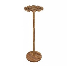 Holz Baseballschl&auml;ger Halter Massivholz Baseballschl&auml;gerst&auml;nder Freistehend