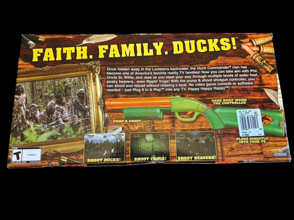 Duck Commander Hunting Video Game 2013 Plug-N-Play Brand New Sealed - Image 2 of 2