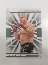 2025 Panini Fedor Emelianenko Silver Base Card 47/99 PFL MMA