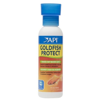 API GOLDFISH PROTECT Aquarium Water Conditioner Conditioner, White 