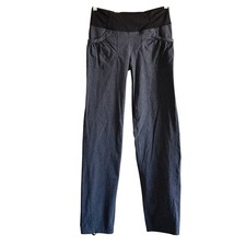 Prana Womens Summit Pant Regular Inseam Blue/Black Hiking Performance Sz 6 EUC