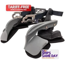 Zamp NT002003, Kit Black Plastic Z-Tech Series 2A Head And Neck Restraint Gray 