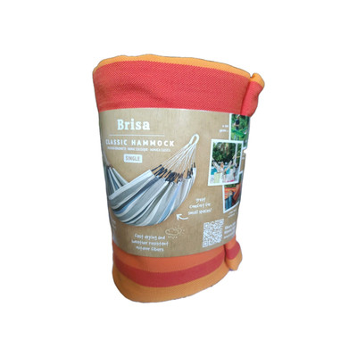 La Siesta Modesta Brisa Hängematte Bio-Baumwolle Single King Rot