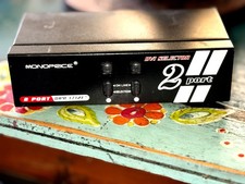 DVI 2 to 1 Selector Switch Connects 2 DVI accessories to common DVI to 1600x1200