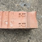 Antique Brick Labeled On Side Belden Canton Ohio USA 7-15 — photo 4