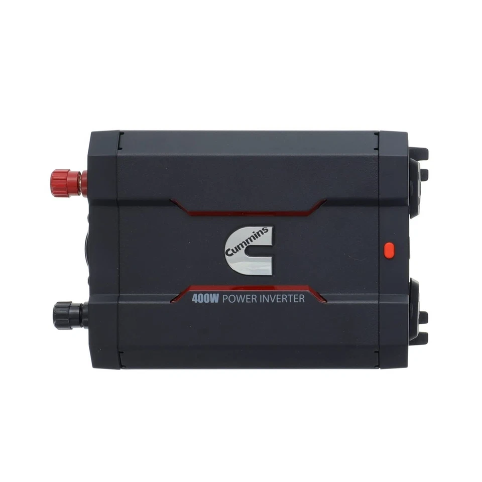 Inversor Coche - 400W, 12V a 110V, 2 Puertos CA con USB, Modelo CMN400 Foto 3 de 4