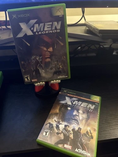 X Men Legends 1 & 2 Xbox Complete CIB