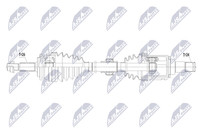 NTY Antriebswelle NPW-TY-227 FüR Toyota