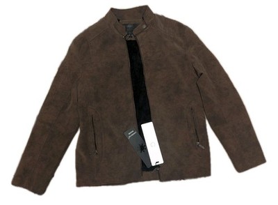 American Breed Men's Faux Leather Jacket Camel color BRAND American Breed Men's Faux Leather Jacket Camel color BRAND