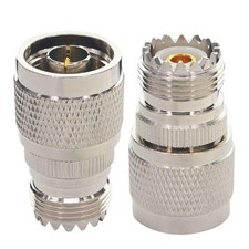 Boobrie N Connettore Maschio a UHF Femmina SO-239 SO239 Jack a N Tipo RF Coassiale...