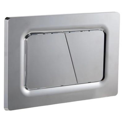 Flush Plate Compatible with Geberit Sigma 01 20 30 Matte Silver Toilet Parts