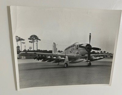 U.S. Air Force Photo Douglas A1-E / AD-5 Skyraider Attack Aviation Plane