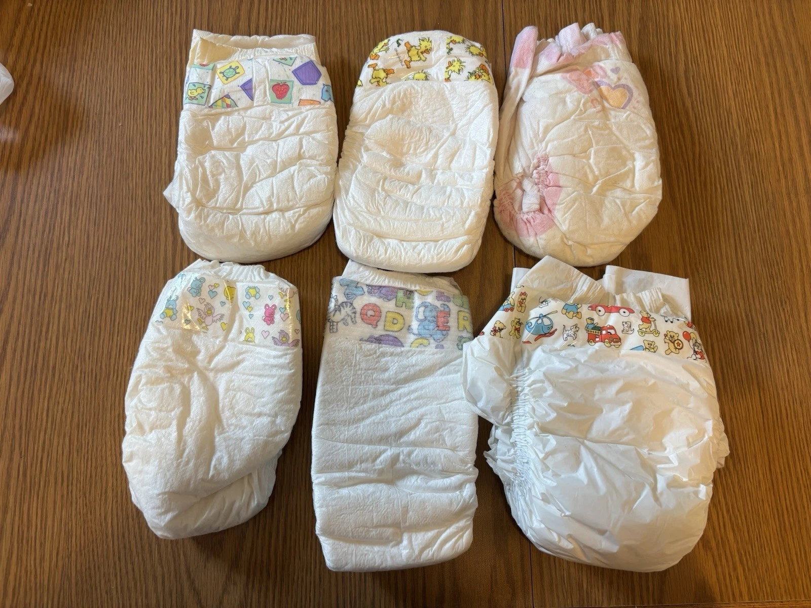 Lot Vtg Baby Diaper Suzy’s Zoo Animals Alphabet Dolls Prop Plastic 90s 80s
