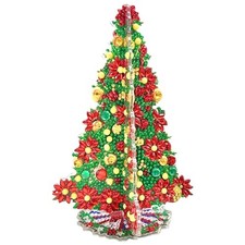 Tabletop Diamond Art Painting Ornaments, Christmas Christmas Tree Series-1