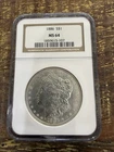 1886 Morgan Silver Dollar $1 - NGC MS64 - Brilliant Uncirculated