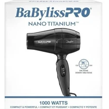 BaBylissPRO Nano Titanium Bambino Compact Hair Dryer | BNT5510UC