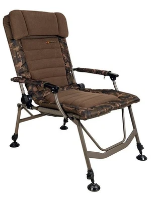 Fox Chaise Relax Super Deluxe Verte Pour Pêche à la Carp - Photo 1/4