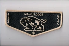 Lodge 133 Ma-Nu OA flap (NC C) 2024 NOAC