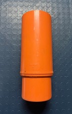 GIUNTO TUBO DI RIPARAZIONE IN PVC ARANCIONE AD INCOLLAGGIO DA 125 REDI
