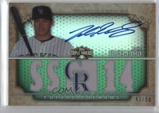 2013 Topps Triple Threads Future Phenoms Emerald 42/50 Josh Rutledge #131 7a1