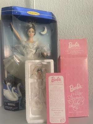 Barbie Collector   Snow Queen in Swan Lake + passendes Porzellan-Ornament