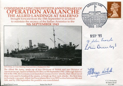 #ad #ad Ashe Lincoln Admiral CCH Dunlop F B P Brayne Nicholls WWII War Signed Autograph $29.99