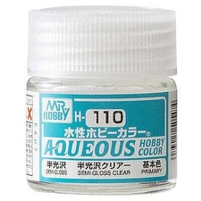 Gunze-Sangyo CLEAR SEMI GLOSS 10ML - #h110