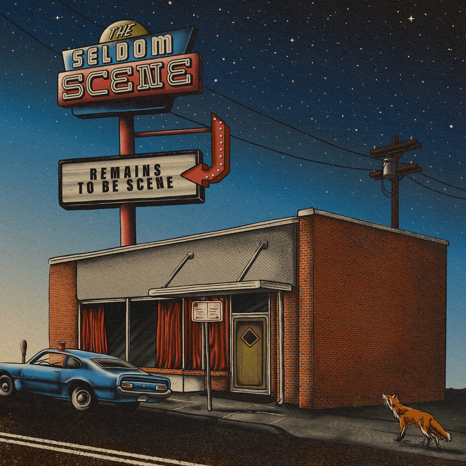 Seldom Scene Remains To Be Scene LP Vinyl NEW