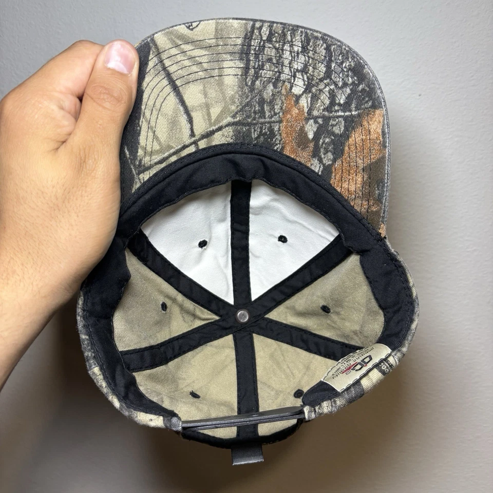 Vintage RealTree Camo Snap Back New With Tags Youth One Size Fits All - Image 2 of 4