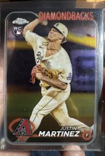 2024 Topps Chrome - Justin Martinez #159 Refractor (RC)
