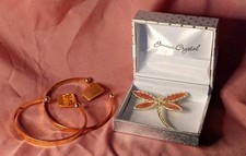 Gold Tone Women s Costume Jewelry Mixed Lot i...