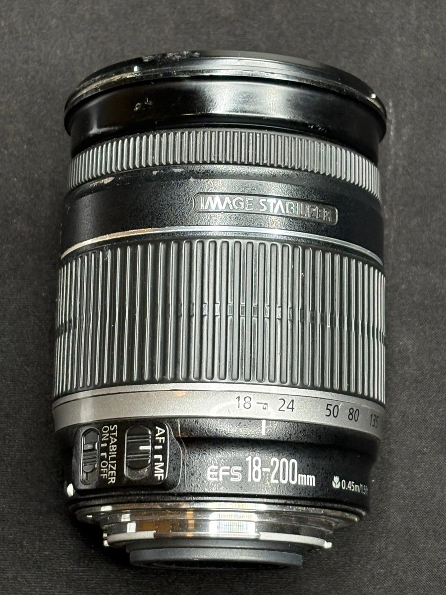 Canon EF-S 18-200mm Focal Camera Lenses for sale | eBay
