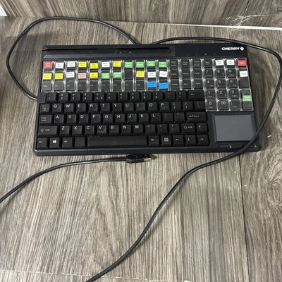 Cherry SPOS G86-62401 Compact USB POS Keyboard w/ Trackpad #Y5 - image 1 of 2