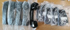 Lot of 5 Avaya Lucent AT&T Spirit MLS K Style Handsets Black w/new cords
