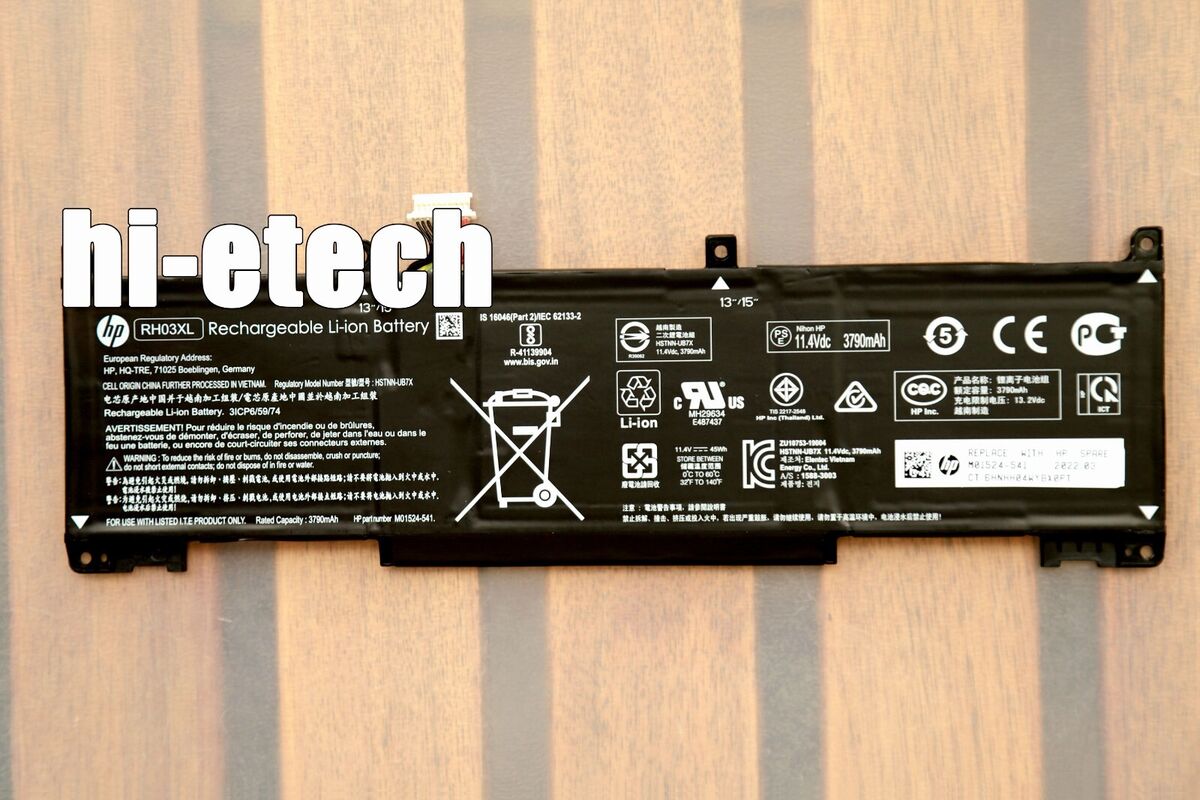 RH03XL New 45Wh Battery for HPProBook 430 440 450 650 G8 RH03XL New 45Wh Battery for HPProBook 430 440 450 650 G8