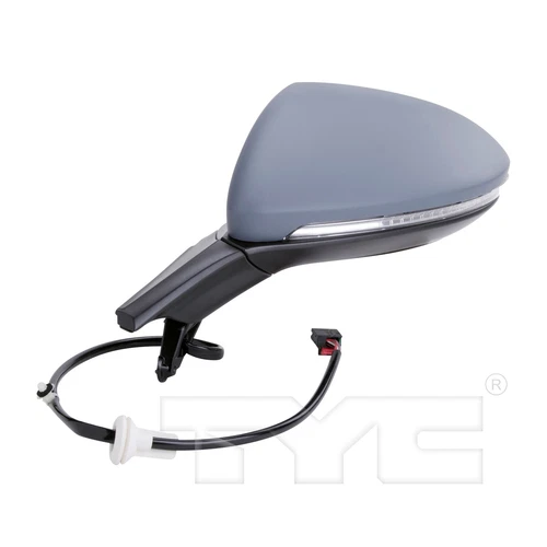 Door Mirror Left TYC For 2017-2019 Volkswagen Golf Alltrack