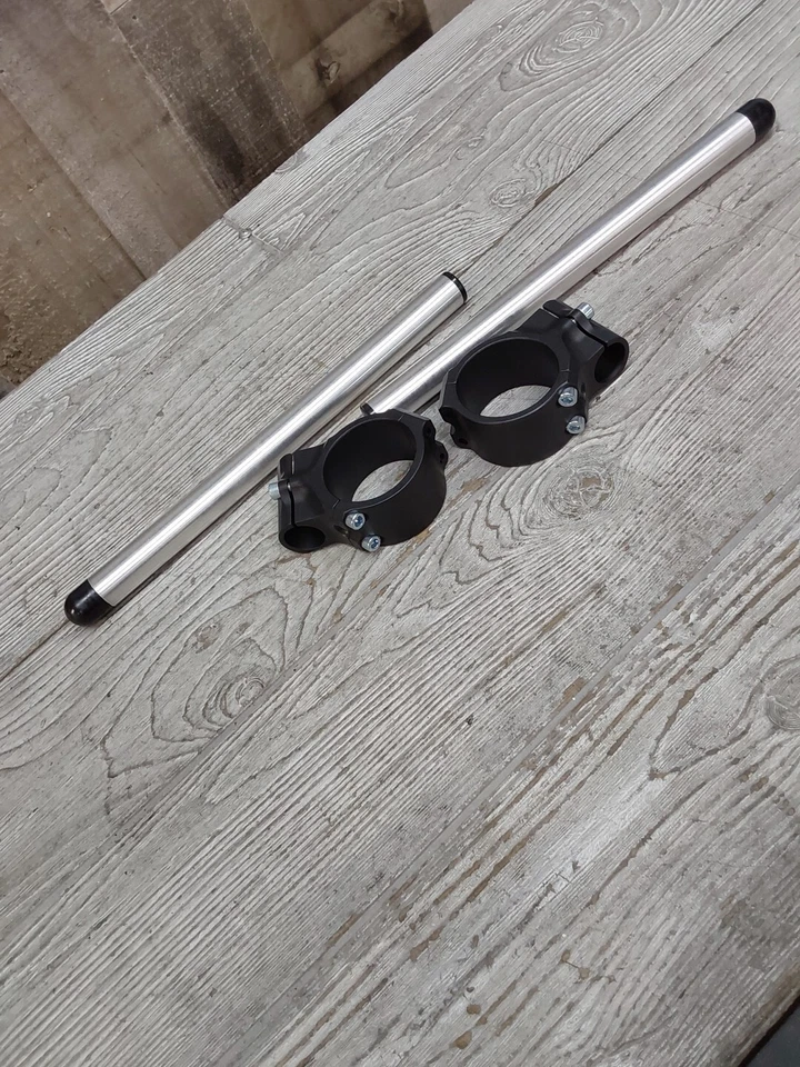 2001 2000-2001 Yamaha YZF-R1 YZFR1 woodcraft 53mm 3 piece split clipon handlebar - Image 3 of 4