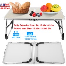Foldable Portable Laptop Stand Bed Lazy Laptop Table Small Desk Breakfast Tray