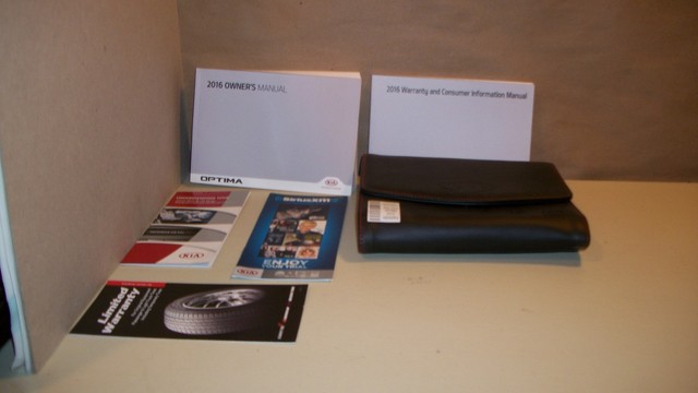 2016 KIA OPTIMA OWNER'S MANUAL | eBay