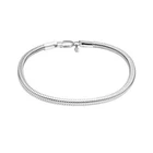 925 Sterling Silver Italian  3mm Snake Chain Bracelet for Men Women Boys & Girls