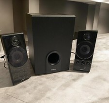 INSIGNIA 2.1 Computer Speakers  Subwoofer NS-PCS41 - Black working 