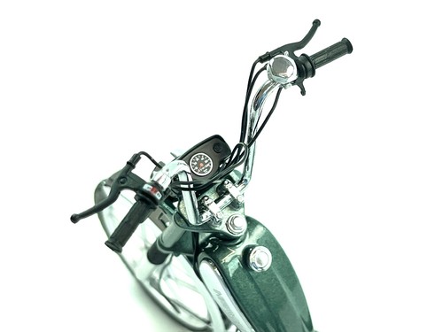 Mofa Modell Maßstab 1:10 Hercules Prima 5S jadegrün metallic von 50cc Legends Mo - Bild 6 von 12