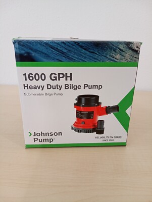 John­son Pump Bil­ge­pum­pe L1600 12V/24V 100l/min Lenz­pum­pe Was­ser­pum­_3_5