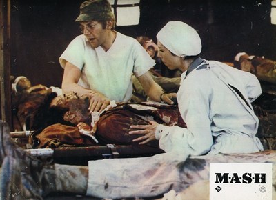 MASH ORIGINAL Aushangfoto Donald Sutherland / Robert Duvall / Elliott Gould KULT