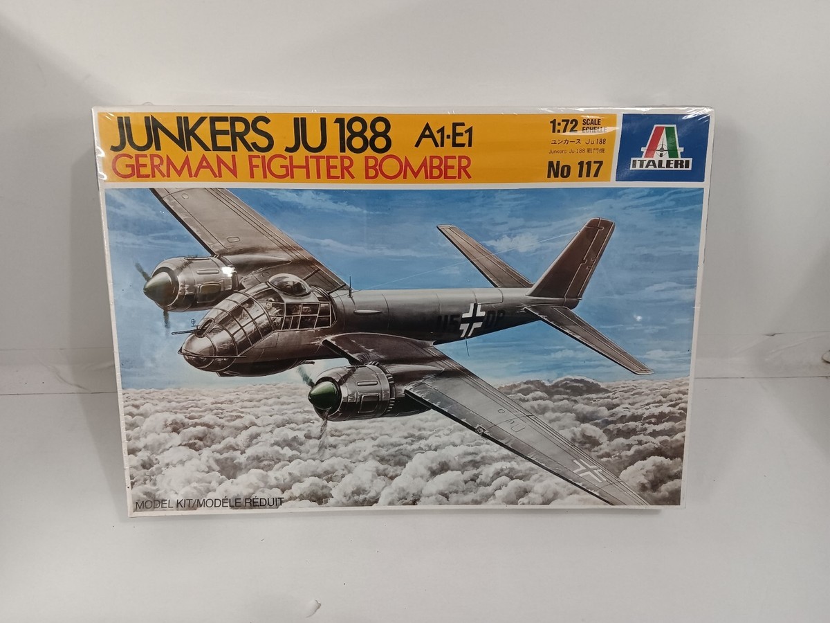 Italeri Junkers JU188 A1-E1 Model Kit 1/72 | eBay