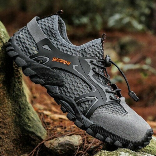 Summer Breathable Men Hiking Shoes 