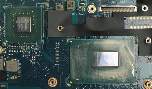 Placa base Dell Latitude 5491 i5-8400H NVIDIA GeForce 940MX (0HP51G/LA-F702P) - Imagen 4 de 4