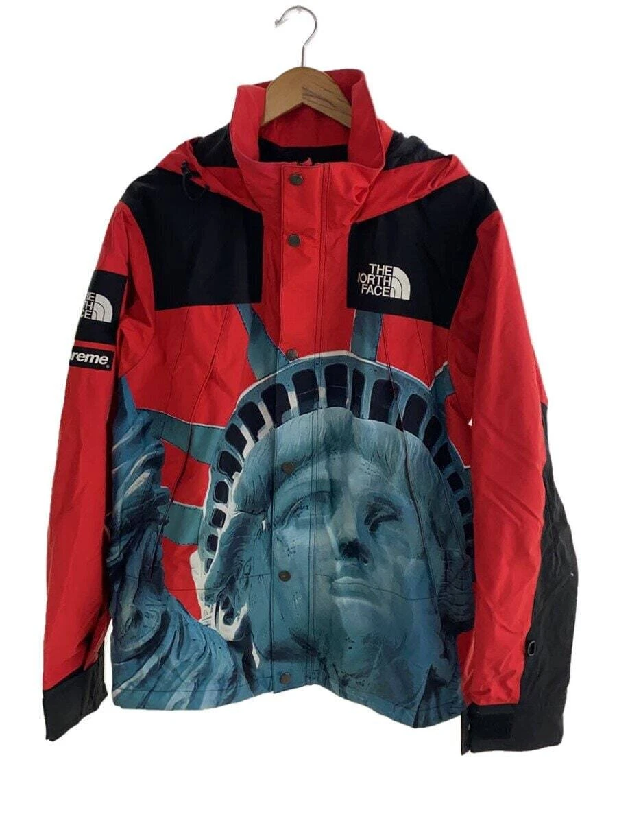 THE NORTH FACE × Veste Supreme STATUE MOUNTAIN rouge M Occasion