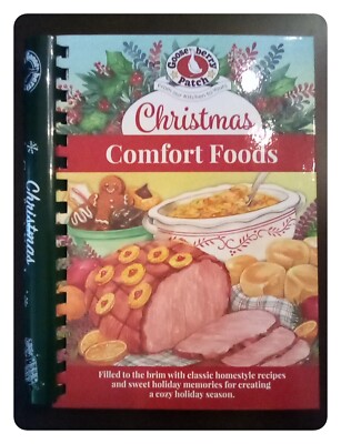 New - Gooseberry Patch Christmas Comfort Foods COOKBOOK   220 pgs   Ring Binder
